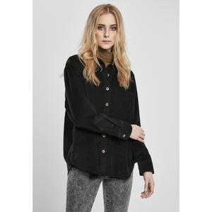 tb3755-00007-u-koszula-damska-urban-classics-corduroy-oversized-grandes-tailles-czarny