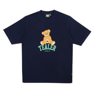 tee-teddy-tartan-navy-koszulka-tealer-teddy-tartan-granatowy