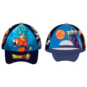 8435631342076-czapka-dla-dzieci-toei-animation-dragon-ball-niebieski-pomaranczowy-54-56-cm