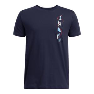 1390010-410-koszulka-dla-dzieci-under-armour-portal-logo-bleu-navy-ether-blue