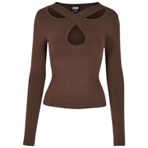 tb5479-00075-u-damska-koszulka-z-dlugim-rekawem-urban-classics-crossed-cut-out-gt-brazowy